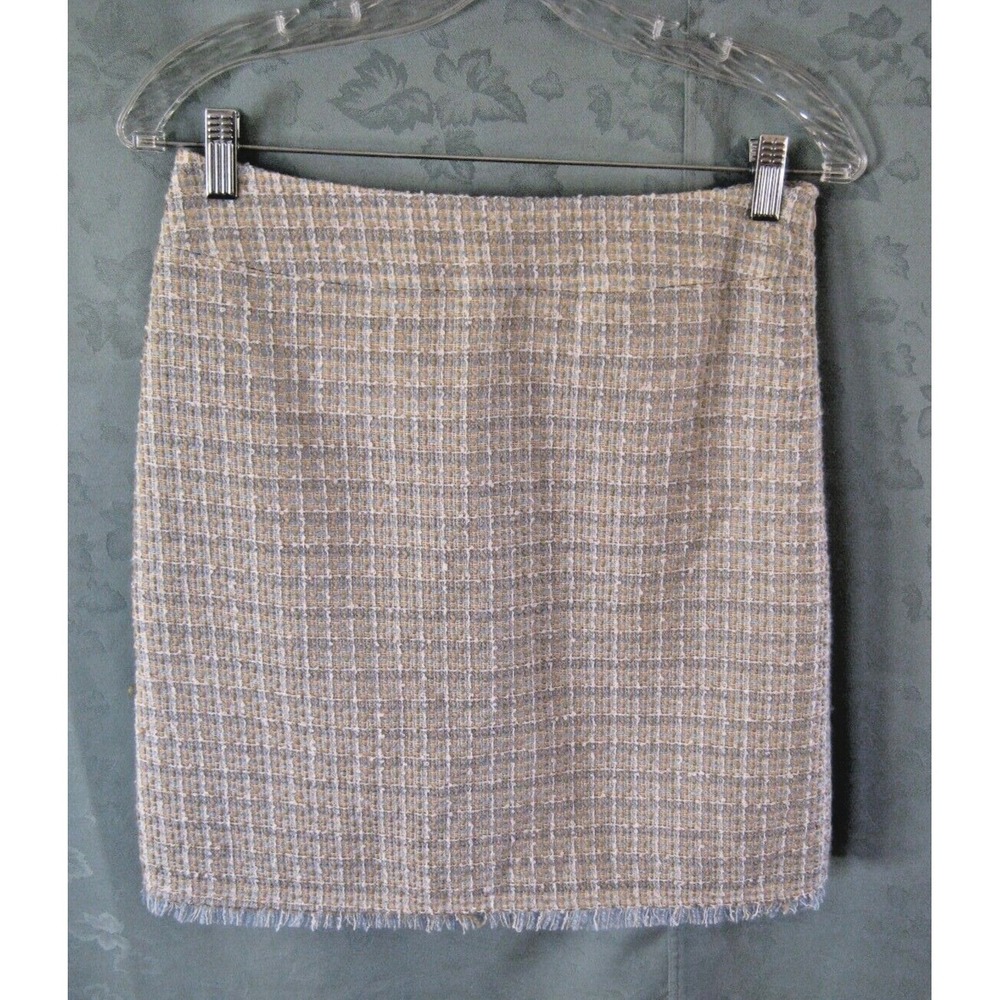 Uniform John Paul Richard Size 6 Petite 6P Boucle Straight Skirt VTG 90's NWT